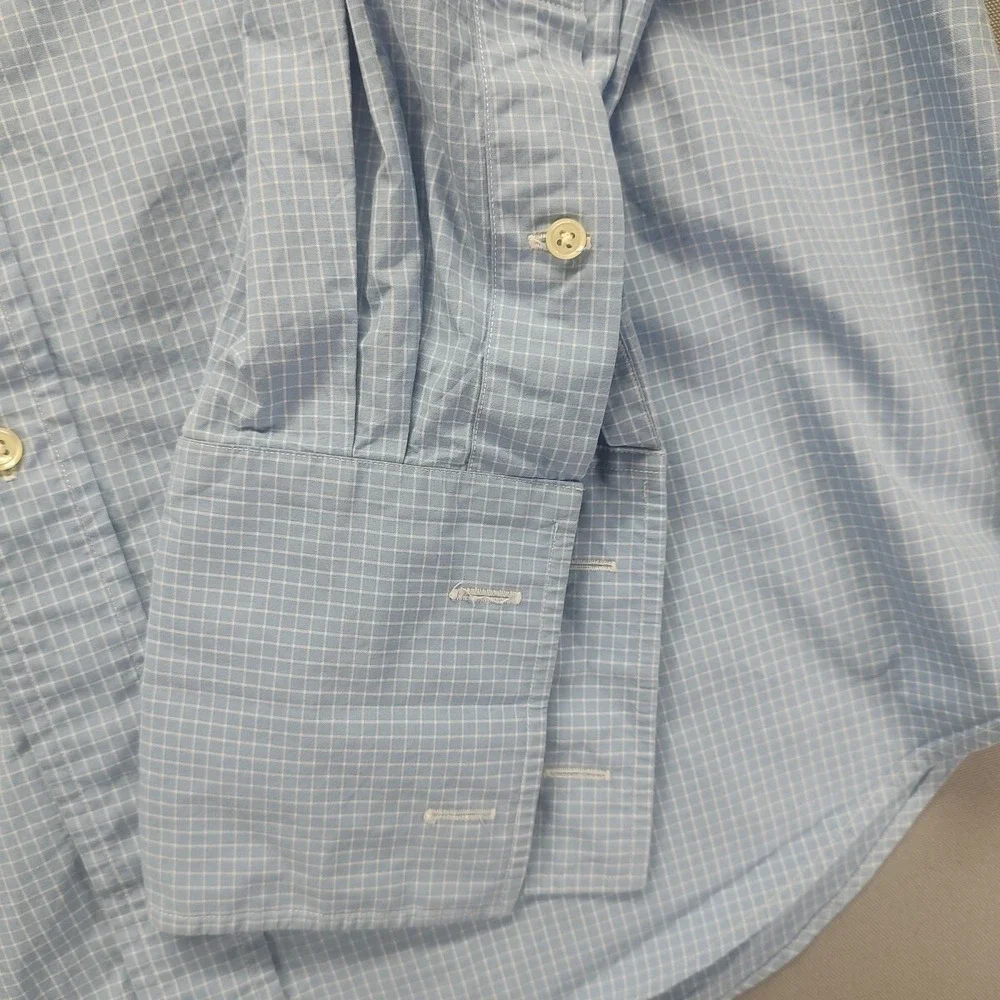 Polo by‎ Ralph Lauren Men's Blue Dress Shirt Size 16 1/2-35
